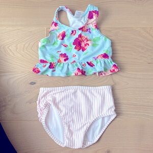 Ruffle Butts - Girls 2 Piece Swim - Size 18-24m